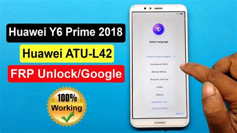 Huawei Y Prime Frp Bypass Huawei Y Prime Google Account