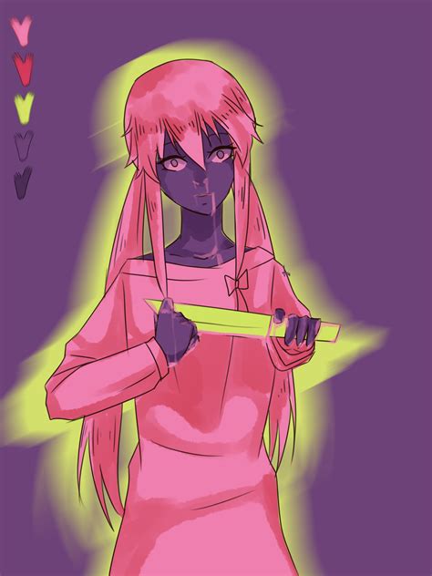 Challenge49 Yuno Gasai fan-art by felloshi on DeviantArt