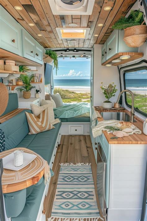 Adventure Van Interior Concept Life S Better At The Beach Nel