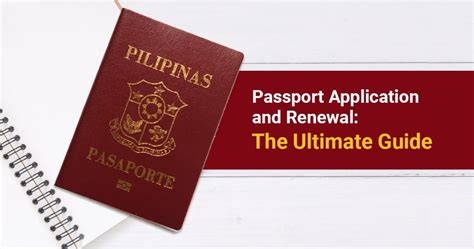 Passport Application In The Philippines Scannable Passports Maker