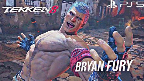 Tekken 8 Bryan Fury Reveal And Gameplay Trailer Teaser Youtube