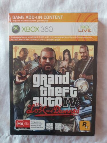 Grand Theft Auto IV The Lost And Damned Pal Microsoft Xbox 360 EBay