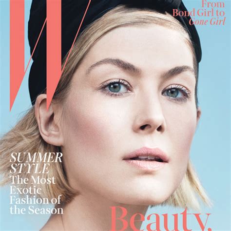 Gone Girl Star Rosamund Pike Covers W Magazine E Online