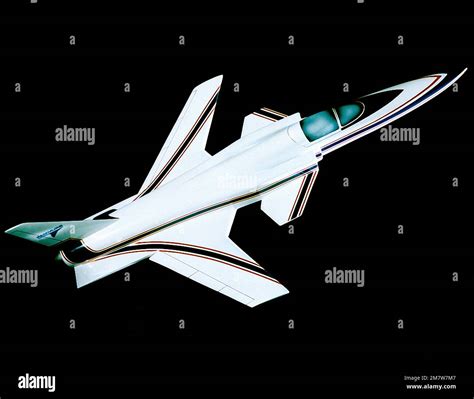 A model of the Gruman X-29A Advanced Technology Demonstrator forward ...