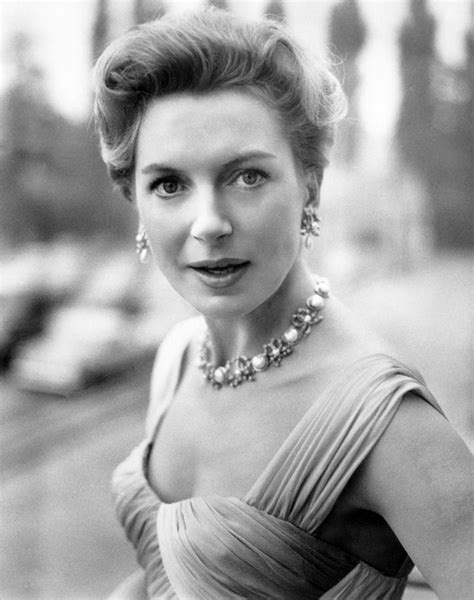 Deborah Kerr On Set Of The Film The Grass Is Greener Credit