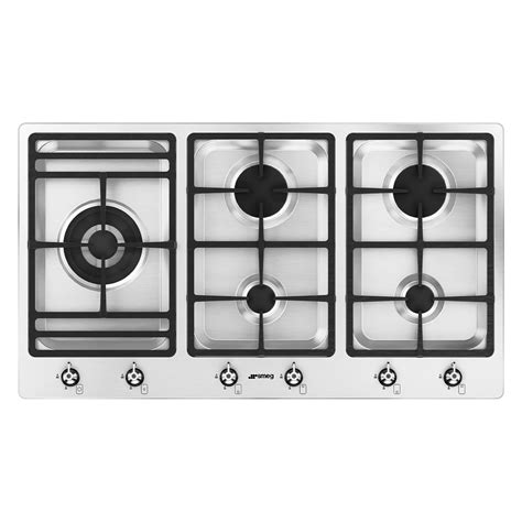 Smeg 90cm Gas Cooktop PSA906 5 Buy Online With Afterpay ZipPay