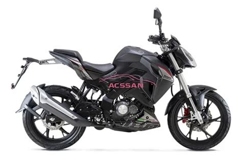 Forro Moto Broche Ojillos Naked 180s Black 2020 Meses sin interés