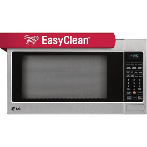 Lg 2 Cu Ft 1200 Watt Sensor Cooking Controls Countertop Microwave Stainless Steel In The