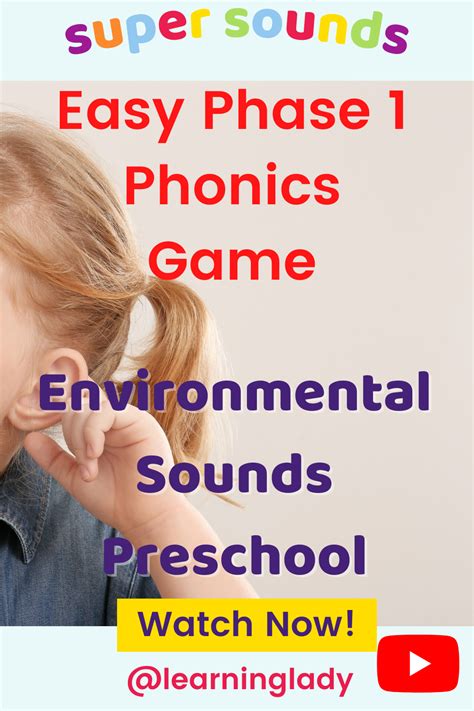 Environmental Sounds Preschool Game Artofit