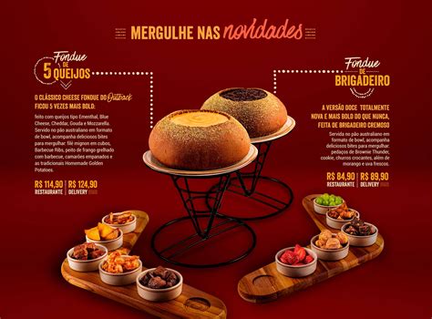 Novo Fondue Outback Hora De Fazer Acontecer