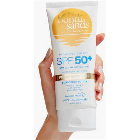 Bondi Sands Spf 50 Body Sunscreen Fragrance Free 150 Ml Boutique En