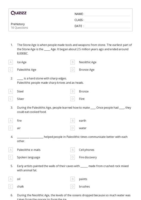 50 Early Mesopotamia Worksheets For 6th Class On Quizizz Free