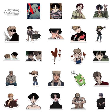 50pcs Killing Stalking Stickers Au Sticker World