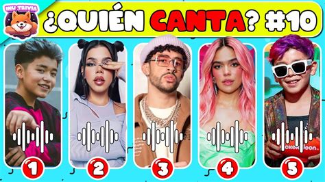 QUIÉN CANTA MEJOR 10 Peso Pluma Bad Bunny Karol G Yng Lvcas