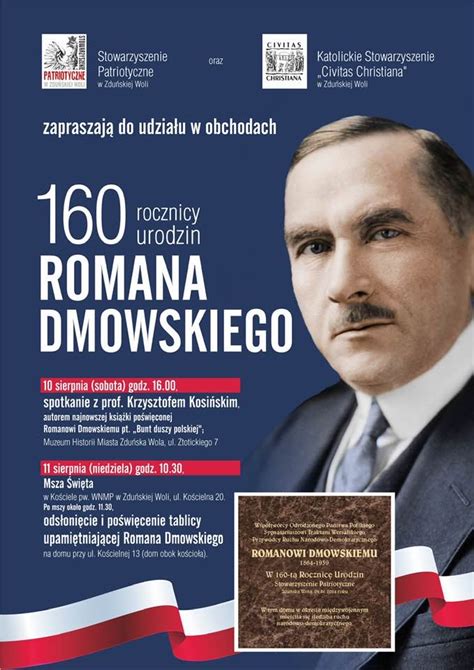 Rocznica Urodzin Romana Dmowskiego Nasze Fm Regionalny