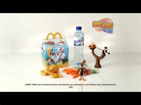 McDonalds UK Looney Tunes Active Trampoline Happy Meal 2009 With