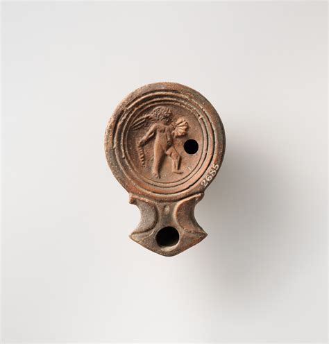 Terracotta Oil Lamp Roman Early Imperial Flavian The Metropolitan Museum Of Art