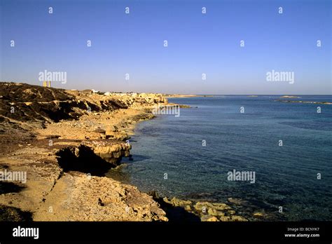 Sabratha beach hi-res stock photography and images - Alamy