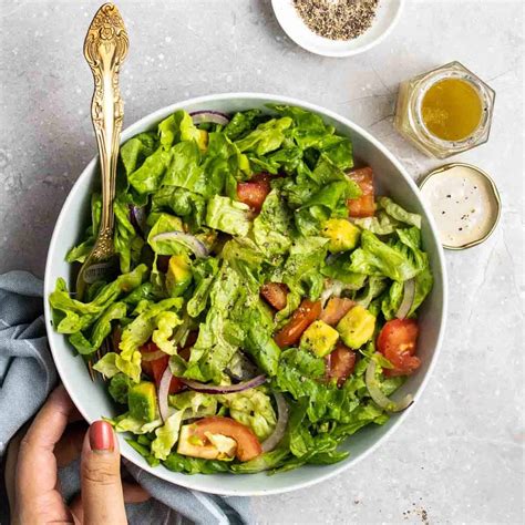 Romaine Lettuce Avocado Salad My Plantiful Cooking