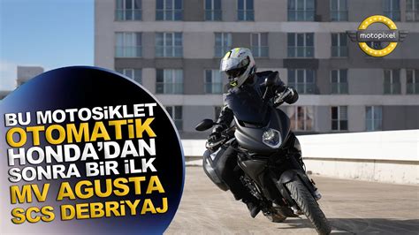 Bu Motosiklet Otomatik Honda Dan Sonra Bir Lk Youtube