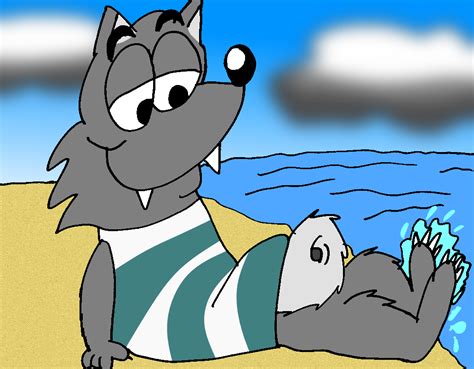 Frank Enjoying The Tide By Brendandoesart On Deviantart