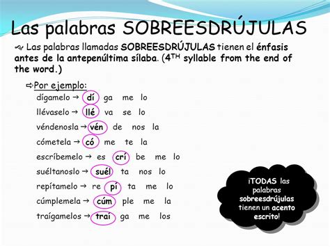 Qué Son Las Palabras Sobresdrújulas Mira Estos Ejemplos Platzi