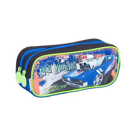 Estojo Escolar Duplo Hot Wheels Z Sestini No Shoptime