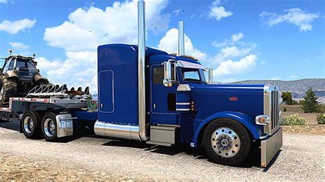 Bruce Wilson S 389 Peterbilt Blue Collar 2 0 American Truck