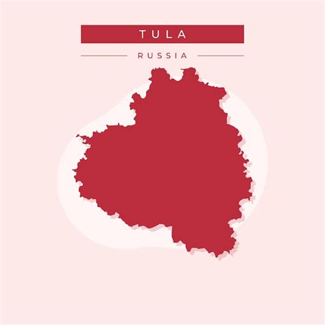 Premium Vector Vector Illustration Vector Of Tula Map Russia