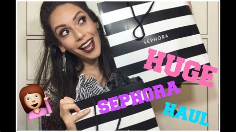 Huge Sephora Haul 2016 Holiday Kits Sephora Event Youtube