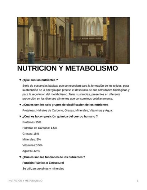 Examen Nutrici N Y Metabolismo Espm Medicina Udocz