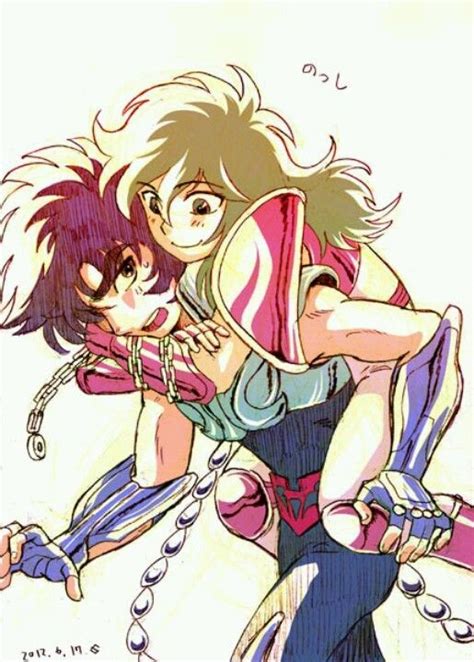 Ikki And Shun Saint Seiya Ikki Saint Seiya Seiya Caballeros Del Zodiaco