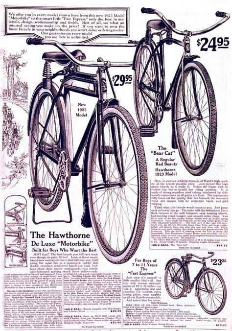 Vintage Bicycle Advertisement