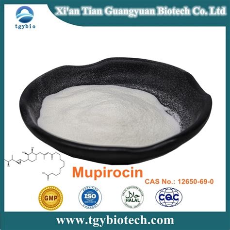 High Purity 99 Purity Raw Powder Mupirocin Powder For Antibiotic