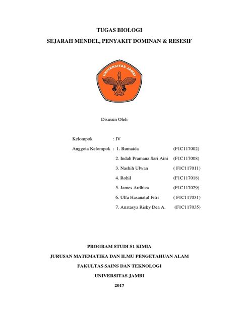 Sejarah Perkembangan Genetika Pdf