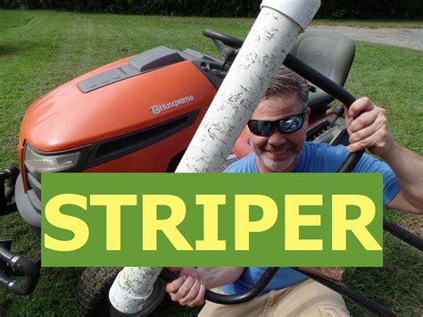 How To Stripe A Lawn With A Riding Mower