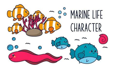 Marine Cartoon Vector Art Icons And Graphics For Free Download