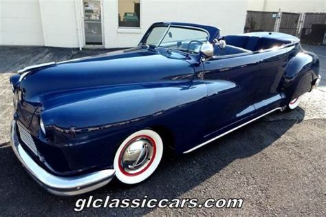 1947 Chrysler Windsor Convertible Lead Sled Cruiser Hot Rod Low Reserve