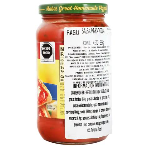 Ragu Salsa Para Pasta Precio Rappi