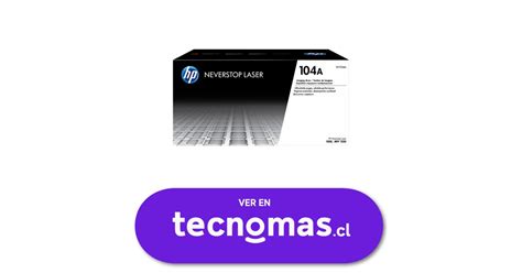 Tecnomas Cl Tambor HP 104A Negro Para Neverstop