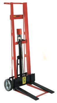 Hand Trucks R Us Wesco Wheeled Hydraulic Lift W Forks Item