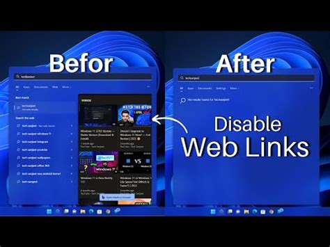 How To Disable Web Links In Search Windows 11 Disable Bing Search In