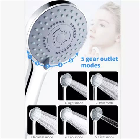 Jual Hand Shower Hemat Air Mode Semburan Set Handshower Fungsi