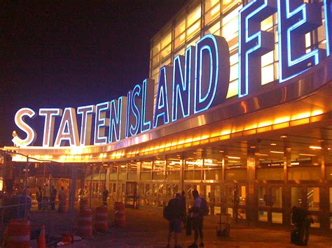 Pay a Visit: Staten Island Ferry Terminal at Night