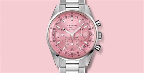 Zenith Chronomaster Original Pink Por Una Buena Causa ⋆ Watch Test