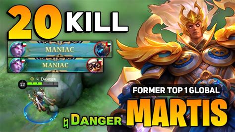 X Maniac Martis Best Build Former Top Global Martis Gameplay