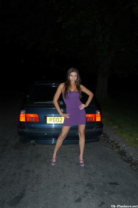 Big Tit Flashing And Outdoor Pornstar Striptease By Brunette Krystal Webb Porn Pictures XXX