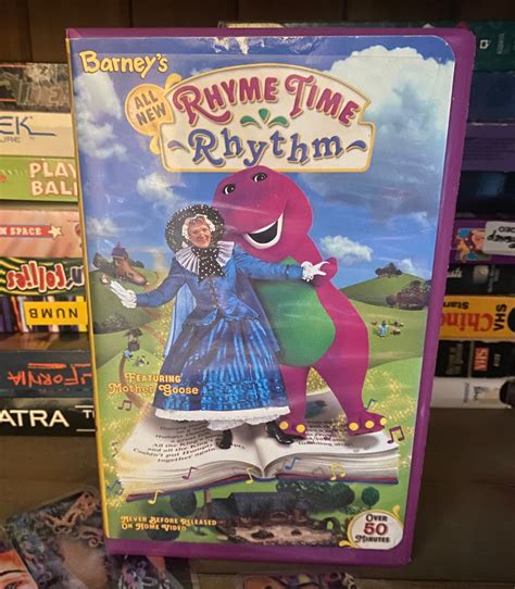 Barney Rhyme Time Rhythm VHS - Etsy