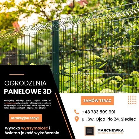 Producent ogrodzen 3d furtki bramy dostawa 48 h Mstów OLX pl