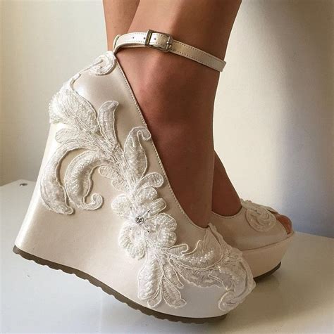 Wedding Wedding Wedge Shoes Bridal Wedge Shoes Bridal Shoes Bridal